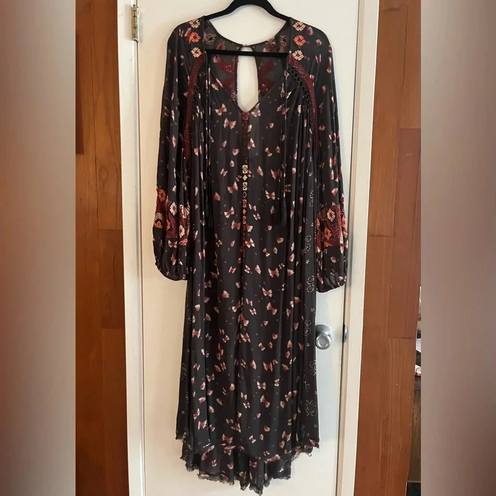 Free People Viceroy Printed Maxi - Picture 2 of 10